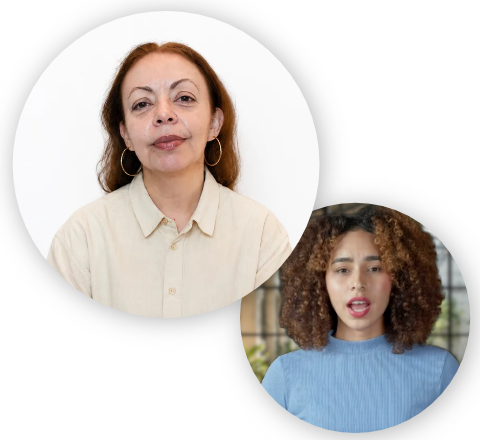 Jane Audrei e Milena, avatar de IA da PMWJ