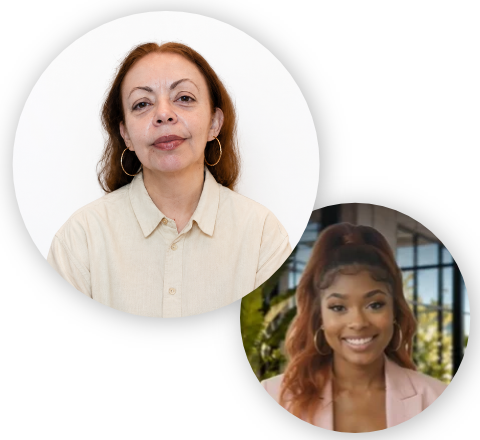 Jane Audrei e Leena, avatar de IA da PMWJ
